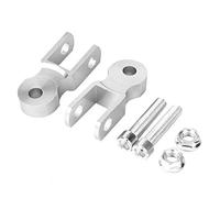 Qiilu Moto Ammortizzatori accessori, Ammortizzatori per dispositivo di smorzamento del motociclo 2 pezzi Cuscinetto di sollevamento da 5 cm per telaio (con vite)