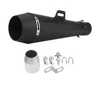 Qiilu Moto Terminali di scarico, Terminale di scarico marmitta universale 51mm per CBR1000 R6