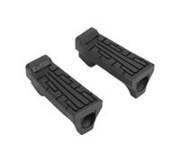 Qiilu Pedane Moto Universali Ybr 125 Cale Pied Pedal Gummi Pedal Gummi Pedale Anteriore per Moto, 1 Paio di Pedane in Gomma per Pedale Anteriore Adatto per Ybr 125 Adatto per Ped