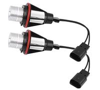 Qiilu Posizione Adatto Per E39 2 Pezzi Di Luce Led Ad Angolo Per Auto, 6000k 5w Bright Angel Eyes Lampada A Led Per E60 E61 E39 E53
