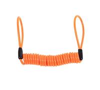 Qiilu QL00603 Antifurto a molla per moto antifurto con freno a molla(Orange)