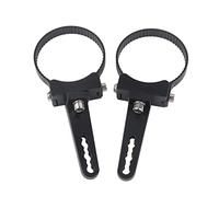 Qiilu QL01617 1 "-3" tubo di alluminio Bull/Roll Bar staffa di montaggio staffe Holder LED Car Truck Off Road Light lavoro(3Pollici)