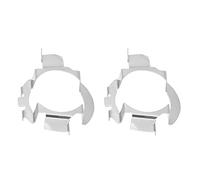 Qiilu QL04602 1 Coppia H7 LED Supporto Fari per Adattatore