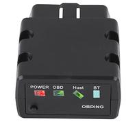 Qiilu QL04784 KW902 OBDII Scanner per Auto Strumento Diagnostico Rilevamento Guasto Bluetooth 3.0 per Android(Black)