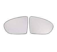 Qiilu Specchio Esterno 2PCS 96302BR72A Specchio Laterale In Vetro Riscaldato Porta Specchio In Vetro Specchietto Retrovisore di Ricambio per Nissan Qashqai J10 2006 2013(Lato destro)