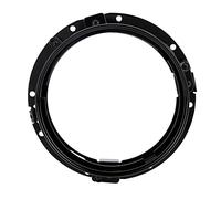 Qiilu Staffa di Montaggio ad Anello Rotondo per Faro Auto 7 Pollici Supporto per Fanale Staffa Faro Auto Anello di Montaggio per Faro in Lega di Alluminio Supporto per Fari per