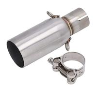 Qiilu Tubo Centrale di Scarico Tubo di Collegamento Centrale di Scarico Moto Refitting di Ricambio per BEVERLY 125 300 MP3 125 250 300 LT X10 125