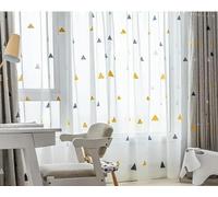 QIJIAYU Tende per Ragazzi e Ragazze Ricamate per camerette, Tende per Camera da Letto, Tende per Balcone, Tende per Decorazioni per la casa in Tulle