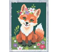 Qijinn 5D Diamond Art Painting Kit,Cute Animals Flowers diamond art Kits for Adults,DIY Round Full Drill Diamond Painting Rhinestone Canvas Embroidery Craft for Home Wall Decor Gifts 50x70 cm