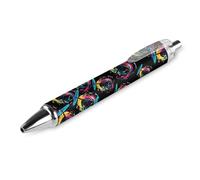 QIJIUU Breakdance Break Dancing Art Penna a sfera personalizzata Fancy Funny Ball Point Penne nere Regali 1 PZ