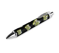 QIJIUU Funny Pickle - Penna a sfera retrattile, 0,5 mm, per donne e uomini, ufficio, 1 pezzo