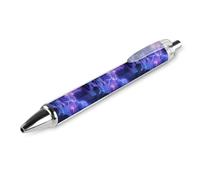 QIJIUU Thunder Over Ocean - Penna a sfera con inchiostro nero, retrattile, 0,5 mm, accessori per ufficio, idea regalo, 1 pezzo