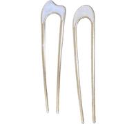 Qikam Forchetta per capelli, spilla francese,Forcina a forma di U 2X | Spille per vintage per tutti i tipi di capelli, spille per per donne e ragazze, per acconciature