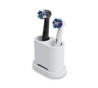 Qikfresh - Supporto per 2 testine e spazzolini elettrici - Compatibile con Oral-