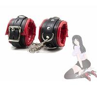 QiKKago ̣ σ α Bracciale in Spugna Rossa, Scelta Di Gioielli Alla Moda E Versatile, Regalo Giocattolo Originale Per Le Donne-W09