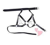 QiKKago ̣ σ α [Pelle Nera + Catena, Moda Sexy Da Avere] Regalo Giocattolo Originale Per Uomini E Donne-i10