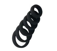 QiKKago ̣ σ 6 Anelli Tondi Da Uomo In Silicone: Scelta Alla Moda, Regalo Originale Per Uomini E Donne