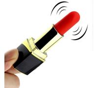 QiKKago ̣ σ Nuova Versione Del Dispositivo Automatico Giocattolo Per Rossetto, 10 Modalità, Nero Impermeabile E Silenzioso. Un Regalo Originale Per Uomini E Donne - H10
