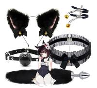 QiKKago Adatto per L'Allenamento della Forza Dell'Equilibrio, Classico Set Yoga in Pizzo Nero 4 Pezzi con Funzioni Ricche E Esercizio più Intimo - D13