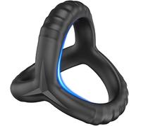 QiKKago Anello di Peso in Silicone Triangolare Nero, Traspirante E Confortevole, Riutilizzabile, Migliora La Resistenza E La Forza Muscolare - K + 10