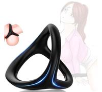 QiKKago Anello In Silicone Nero Manica Comoda Manica Casa Camera Da Letto Appendere Anello-Q