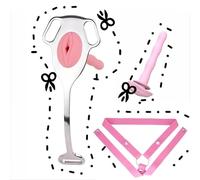 QiKKago Attrezzatura Protettiva in Acciaio Inossidabile, Tubo in Silicone Witn E Cintura di Fitness per Maschio, Witn Sport E Set di Fitness - H3
