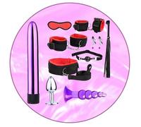 QiKKago Cinturino Regolabile in Nylon Morbido E Peluche + Accessori Pensati, Pratico Set A 7 Pezzi per Stretch Corpo Intero (Rosso) - Y1