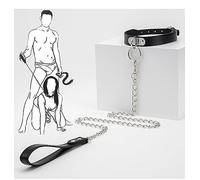 QiKKago【Collare in Pelle Alla Moda, Mostra Il Fascino Della Tua Personalità】 Regalo Giocattolo Originale Per Uomini E Donne-i08