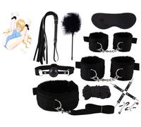 QiKKago Elegante Set Sportivo Da 10 Pezzi in Nylon Nero, Comodo E Traspirante, Libera La Potenza Dello Sport!-J664