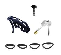 QiKKago Gabbia Fitness Nera + Tubo Nero per Migliorare La Forza Muscolare E La Durata del Fitness, (Modello Standard) Regalo per Coppia-H2
