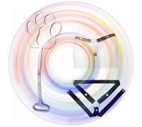 QiKKago Maschio Piatto A Forma di Zampa Gabbia con Cinturina Regolabile & Barra Rosa, Gabbia in Acciaio Inossidabile Portatile per Gli Uomini Croce Vestire (A + Cintura Nera)