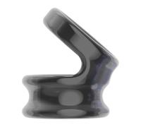 QiKKago Nero Doppia Apertura Resistenza Allenamento Anello, Silicone Elastico Allenamento Anello, Migliorare La Forza Muscolare, Coppia Regalo-K9