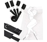 QiKKago ͜͡S͜͡ẹ͜͡x͜͡ ͜͡T͜͡σ͜͡y͡ ͜͜͡s͜͡ Cinghia Da Yoga Non Dritta in Nylon Nero Per Un Allenamento Facile! Regalo Giocattolo Commemorativo Originale Per Uomini E Donne - K10