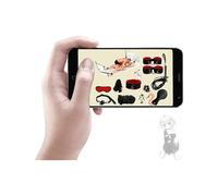 QiKKago Set da 10 Pezzi di Abbigliamento Nuovo Nero E Rosso Set Fitness, Cinturino Flessibile Rimovibile, Bastone di Peluche Set, Regalo di Coppia F-16