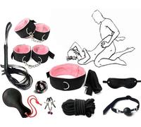 QiKKago Set Da 10 Pezzi in Nylon Rosso Per La Casa, Per Dare Alla Vostra Casa Un Nuovo LookRegalo Originale Per Uomini E Donne-K06