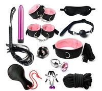 QiKKago Set di 12 Pezzi di Nylon Mano E Piede Yoga Fasce di Tensione, Esercizio di Allenamento Accessori per Coppie, Regolabile Polso Esercizio Kit, Coppia Regalo - H5