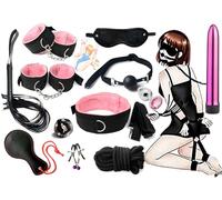 QiKKago Set Di 12 Pezzi in Nylon Rosa Per Creare Uno Spazio Domestico Caldo E Romantico. Un Regalo Originale Per Uomini E Donne-F06