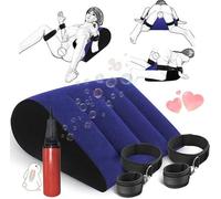 QiKKago Set di Cuscini da Viaggio Cuscino per Divano A Decompressione Sportiva Cuscino Gonfiabile Set di Cuscini A Triangolo-Q