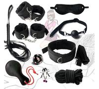 QiKKago Set Fitness da 10 Pezzi per L'Allenamento Dell'Equilibrio, Ampio Kit di Accessori (Nero)-Q