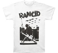 QILIJING Rancid Tim Live Mens T-Shirt Black Size L