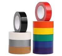 QILIMA Nastro adesivo nastro in tessuto qualità premium 19 mm x 9.14 m adesivo senza residui, forte, colore colorato