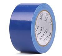 QILIMA Nastro adesivo nastro in tessuto qualità premium 50 mm x 25.1 m adesivo senza residui, forte, colore blu