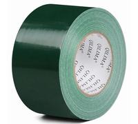 QILIMA Nastro Adesivo Verde Universale, 75 mm x 55 m Nastro Adesivo Per Impieghi Gravosi per Lavori di Riparazione, Fissaggio, Sigillatura, Etichettatura e Ristrutturazione