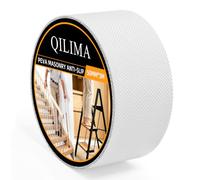 QILIMA Nastro Antiscivolo Trasparente 5cm x 5m, Nastro Adesivo con Texture Migliorata per Presa Sicura, Ultra Sottile e Impermeabile, Ideale per Impugnature di Utensili, Scale e Attrezzatura Sportiva