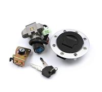 QILINGS Blocchetto Accensione Moto per Suzuki per RGV125 per RGV250 VJ21 VJ22 VJ23 RF400 RF600 RF900 VX800 Interruttore Accensione Tappo Serbatoio Carburante Set Serrature Blocchetto Chiavi Moto