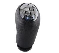 QILINGS Pomello del Cambio Per Dacia Per Sandero Per Stepway II MK2 2013-2023, Plastica + Pelle, Nero, One Size, Moderno, Cambio, A forma di L, Auto, Gear Shift Knob