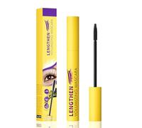 Qilnyeh Mascara Inspessimento, Incurvante e Waterproof, Mascara Ciglia Sensazionali, Volumizzante, Definisce, Incurva e Moltiplica, Allarga i tuoi occhi, 10 ml (Marrone)