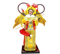 QiLumier Bambole tradizionali cinesi, bambole da cultura dell'opera di Pechino, regali di festa, oggetti da collezione, oggetti decorativi