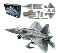 QiLumier Kit di montaggio dell'elicottero da combattimento AH-64 Apache in scala 1:72 con base da esposizione, regalo per appassionati di modellismo, oggetto da collezione militare da esporre