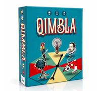 QIMBLA Gioco da Tavolo di Parole e Lettere per Amici e Famiglia Multilingue | Gioco di Vocabolario e Categorie stile Nomi Cose Città a Tempo, per Ragazzi e Adulti, 2-6 Giocatori, Idea Regalo 8+ Anni